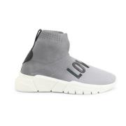 Love Moschino Dam Höst/Vinter Sneakers Gray, Dam