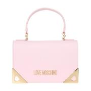 Love Moschino Vitello Cross Body Väska Pink, Dam