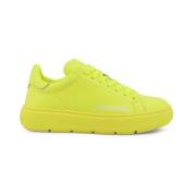 Love Moschino Kvinnors Lädersneakers - V?r/Sommar Kollektion Green, Da...