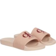 Calvin Klein Jeans Slippers Pink, Dam