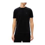 AllSaints Pack Tres Camisetas de Cuello Redondo Brace Black, Herr