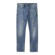 Carhartt Wip Straight Jeans Blue, Herr