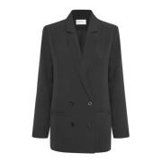 Gestuz Mångsidig Svart Blazer Black, Dam