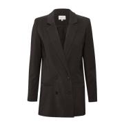 Gestuz Snygg Box-Fit Blazer Brown, Dam