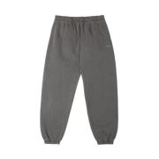 Obey Tjocka bomulls sweatpants - Svart Gray, Herr