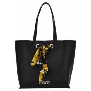 Versace Jeans Couture Thelma Classic Sketch 5 Saffiano PU Väska Black,...