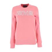 Versace Jeans Couture Couture Hoodie Pink, Dam