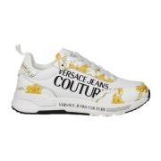 Versace Jeans Couture Kedja Couture Sneakers White, Dam