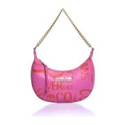 Versace Jeans Couture Fuchsia Logo Couture Handväska för Kvinnor Pink,...