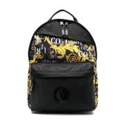 Versace Jeans Couture Backpacks Black, Herr