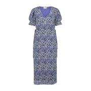 FABIENNE CHAPOT Pauline Dress Blue, Dam