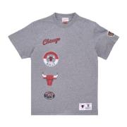 Mitchell & Ness T-Shirts Gray, Herr