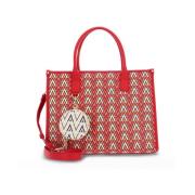 Valentino by Mario Valentino Clutches Red, Dam