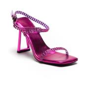 Jeffrey Campbell Favored Fuchsia Högklackade Sandaler Pink, Dam