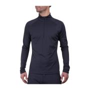 Kjus Stilig Deep Space Half Zip Sweater Black, Herr