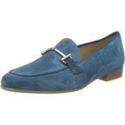 ara Elegant damloafer i ljusblått mocka Blue, Dam