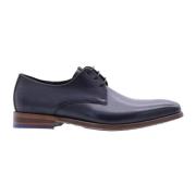 Floris van Bommel Business Shoes Blue, Herr