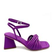 Kennel & Schmenger Höj din look med högklackade sandaler Purple, Dam