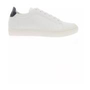 Pantofola d'Oro Stilren vit sneaker med kontrasterande logotryck White...