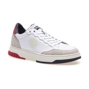 Blauer Stilig Suede Sneaker White, Herr