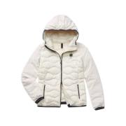 Blauer Kappor Jackor White, Dam