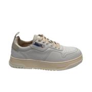 Blauer Herr Vita Läder Sneakers Harper Modell White, Herr