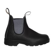 Blundstone Svarta Läder Ankelboots Black, Dam