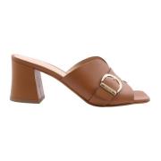 Scapa High Heel Sandals Brown, Dam