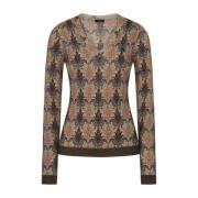 Etro Brun Sweaters Brown, Dam