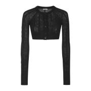 Etro Svarta Sweaters Black, Dam