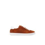 Palm Angels Bruna mockasneakers med perforeringar Brown, Herr