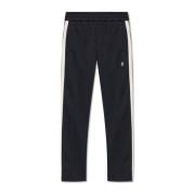 Palm Angels Monogrambroderade sweatpants Black, Herr