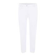 Cambio Pure White Cropped Byxor White, Dam