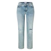Cambio Paris Straight 9128-0078 01 - Stiliga och bekväma jeans Blue, D...