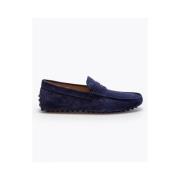 Tod's City Gommino Herr Loafers - Marinblå Blue, Herr