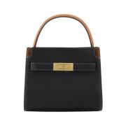 Tory Burch Lee Radziwill Petite Väska - Svart Läder Black, Dam