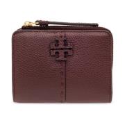 Tory Burch Plånbok med logotyp Red, Dam