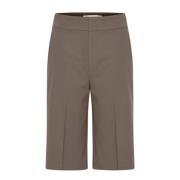 InWear Klassiska Smarta Shorts Brown, Dam