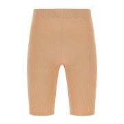 Andrea Adamo Långa shorts Beige, Dam