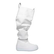 Yume Yume Over-knee Boots White, Dam