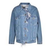 Simonetta Ravizza Denim Jacka Blue, Dam