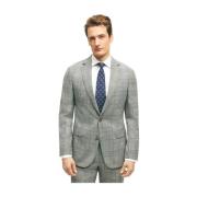 Brooks Brothers Kavaj i ullrutig modell Regent Fit Multicolor, Herr