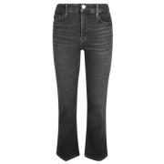 Frame Stiliga Flare Jeans Black, Dam