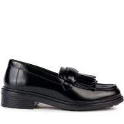 Geox Svarta damloafers Black, Dam