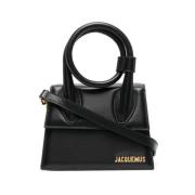 Jacquemus Le Chiquito Noeud axelväska Black, Dam