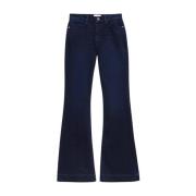 Frame Flared Jeans Blue, Dam