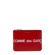 Comme des Garçons Logo Front Print Väska Red, Unisex