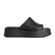 Vagabond Shoemakers Courtney Läderkilar Sandaler Black, Dam