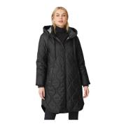 Junge Winter Jackets Black, Dam