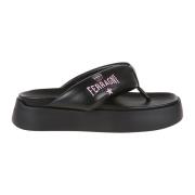 Chiara Ferragni Collection Flip Flops Black, Dam